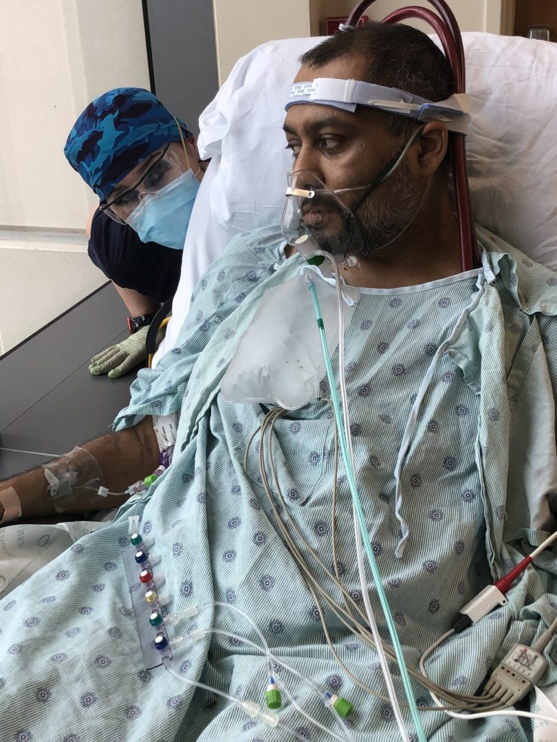 Josh Garza in hospital2