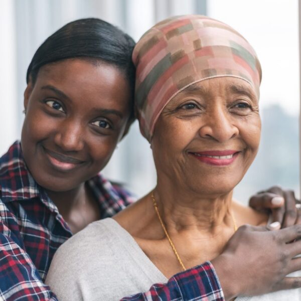 Courageous woman with cancer spends precious time with adult daughter